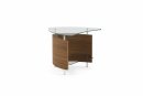 Fin 1110 End Table Natural Walnut