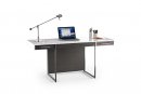 Format 6301 Desk Charcoal Stained Ash / Satin White