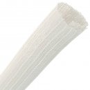 Fisual White Expandable Self Closing Cable Tidy 32mm - Price Per Metre