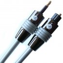 Fisual Pro Install Series Mini Toslink to Standard Toslink Cable 2m