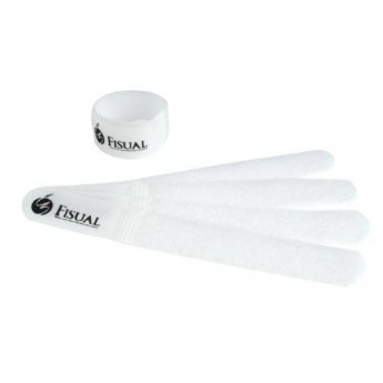 Fisual Chunky Cable Ties White 20 Pack