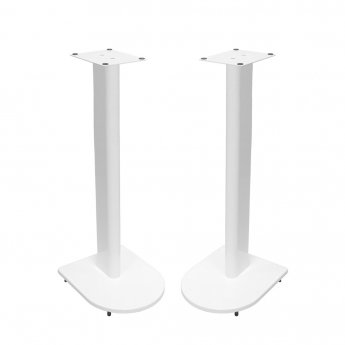 Fisual Dynami Uno Gloss White Speaker Stands 750mm (Pair)