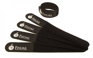 Fisual Chunky Cable Ties Black 40 Pack