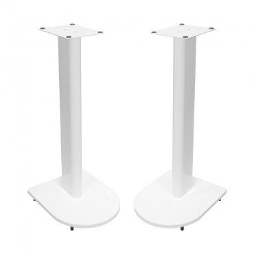 Fisual Dynami Uno Gloss White Speaker Stands 600mm (Pair)