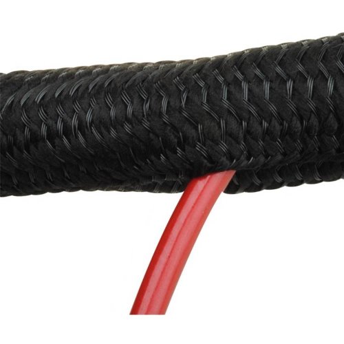 Fisual Black Expandable Self Closing Silent Cable Tidy Wrap 09mm - Price Per Metre