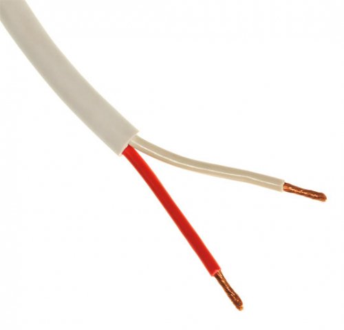 Fisual S-Flex Studio Grade White Speaker Cable 2 x 0.75mm - Price Per Metre