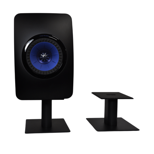 Fisual Dynami Matte Black Medium Desktop Speaker Stands (Pair)