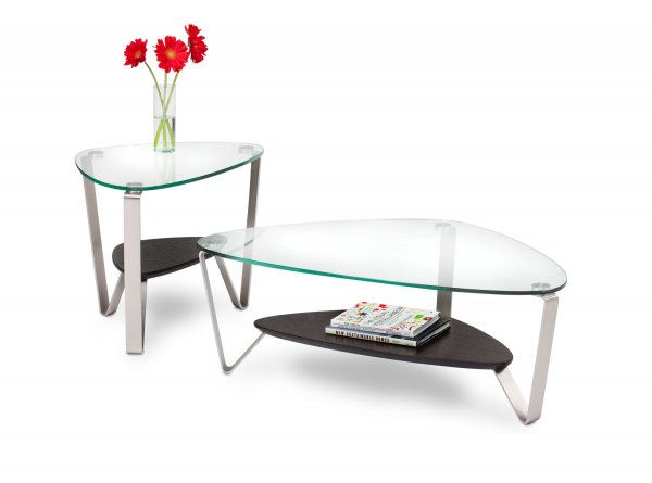 Living Tables Bdi Furniture, Small Espresso Stained Coffee Tables