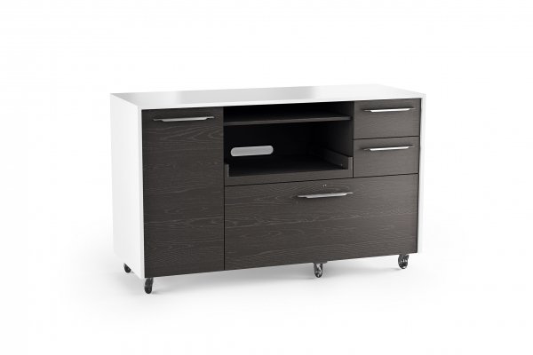 Format 6320 Multifunction Cabinet Charcoal / Satin White
