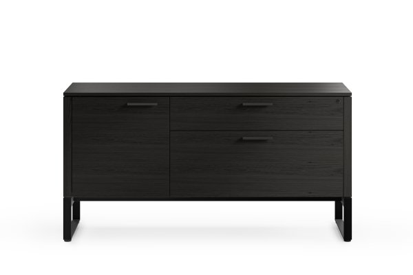 Linea 6220 Charcoal Stained Ash Multifunction Cabinet
