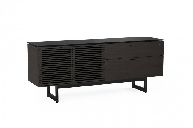 Corridor 6529 Credenza Charcoal Stained Ash