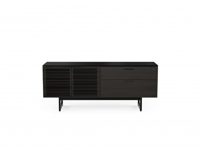Corridor 6529 Credenza Charcoal Stained Ash