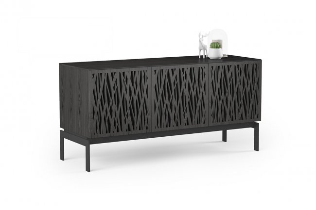 Elements 8777-CO Storage Console Wheat / Charcoal