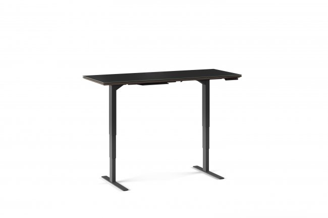 Sequel 20 6151 Lift Standing Desk Charcoal Stained Ash