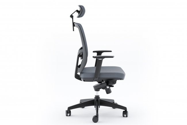 TC-223 Grey Fabric Office Chair